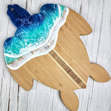 Load image into Gallery viewer, Turtle Wave Serving Board - Blue
