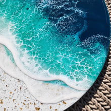 Load image into Gallery viewer, Terrazzo &amp; Turquoise Lazy Susan
