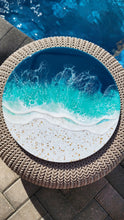 Load image into Gallery viewer, Terrazzo &amp; Turquoise Lazy Susan
