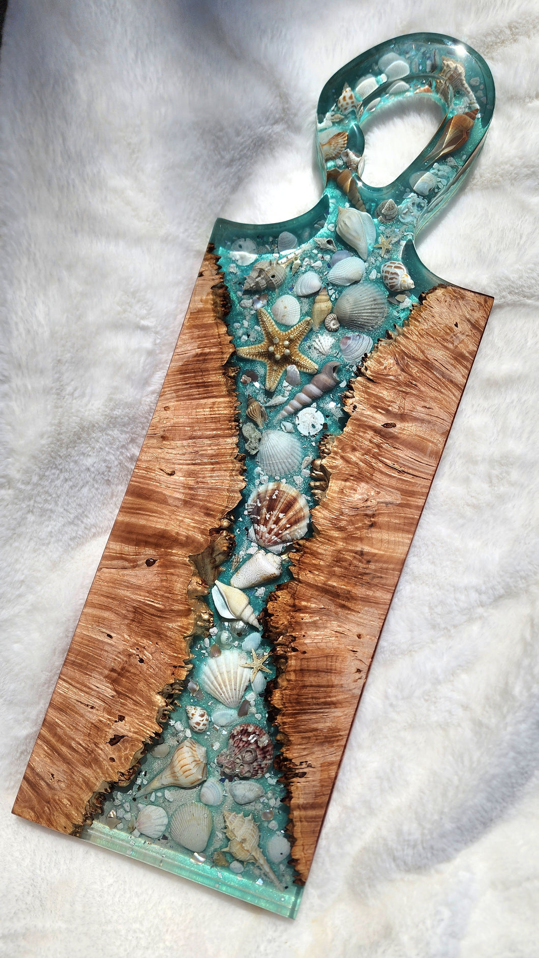 Coastal Treasures Serving Board