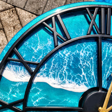 Load image into Gallery viewer, Gulf Beach Wave Clock
