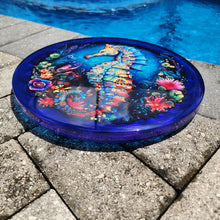 Load image into Gallery viewer, Seahorse Puzzle Lazy Susan
