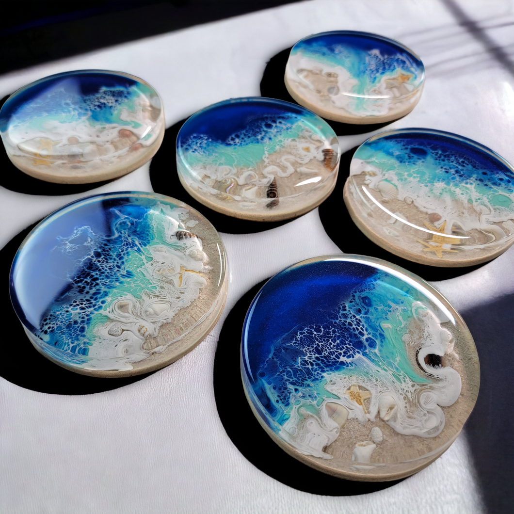 Made-to-Order Beach Coasters