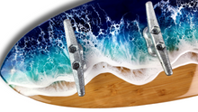 Load image into Gallery viewer, Ocean Wave Towel Rack
