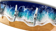 Load image into Gallery viewer, Ocean Wave Towel Rack
