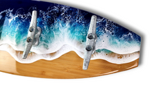 Load image into Gallery viewer, Ocean Wave Towel Rack
