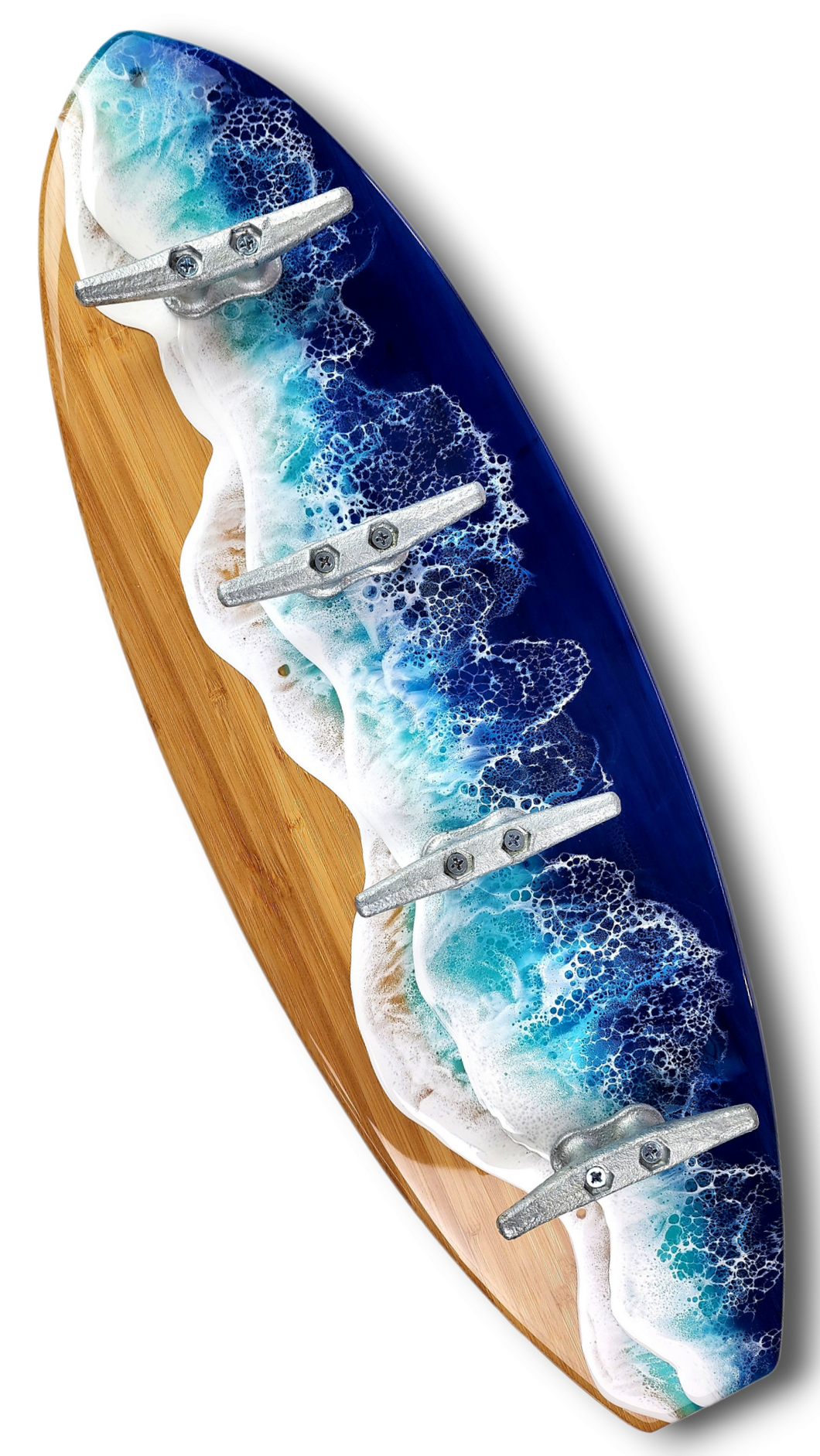 Ocean Wave Towel Rack