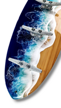 Load image into Gallery viewer, Ocean Wave Towel Rack
