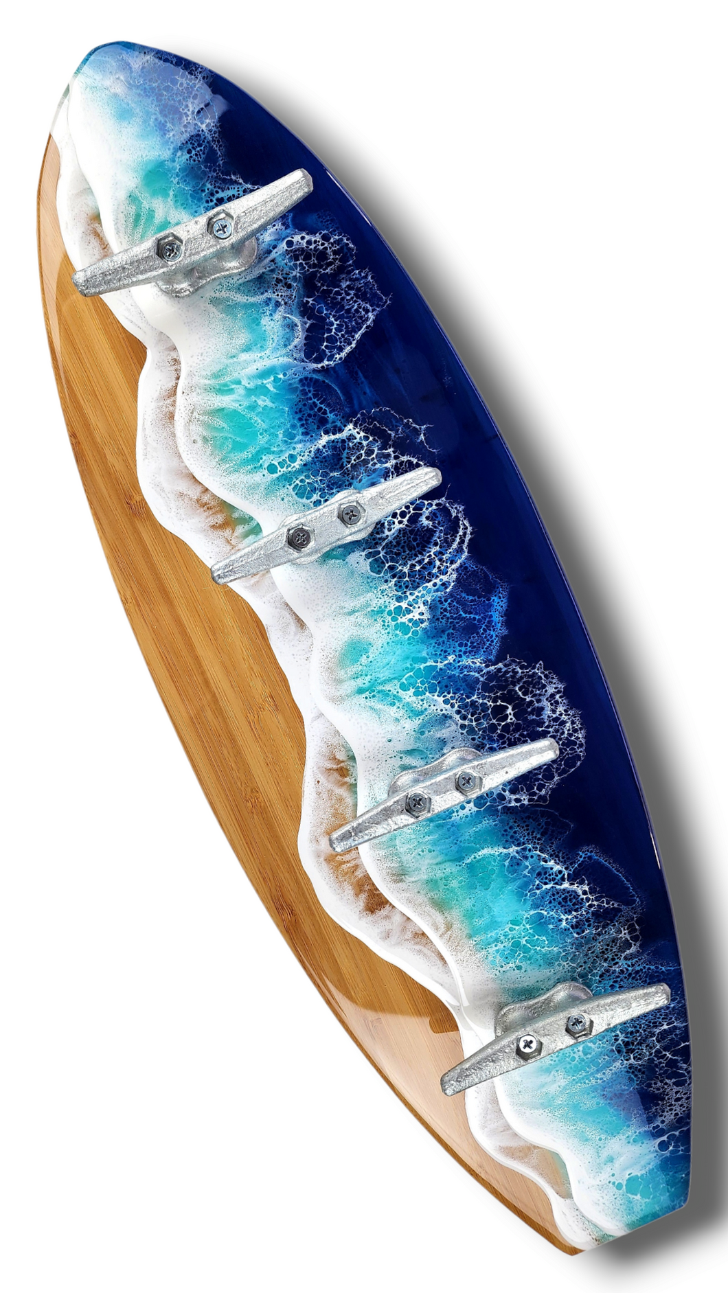 Ocean Wave Towel Rack