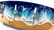 Load image into Gallery viewer, Ocean Wave Towel Rack
