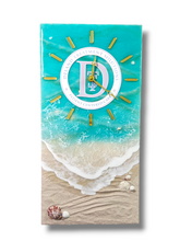 Load image into Gallery viewer, Reserved for Claire - Custom Logo Vertical Beach Clock
