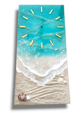 Load image into Gallery viewer, Reserved for Claire - Custom Logo Vertical Beach Clock
