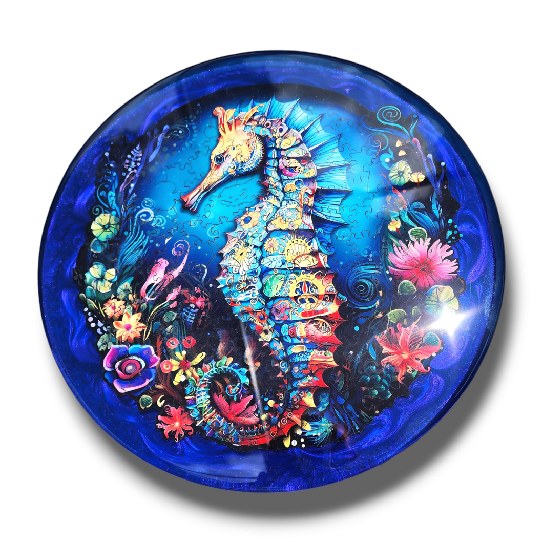 Seahorse Puzzle Lazy Susan