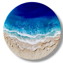 Load image into Gallery viewer, Round Wave Wall Art - 20 Inches Diameter
