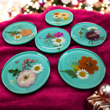 Load image into Gallery viewer, Floral Coasters
