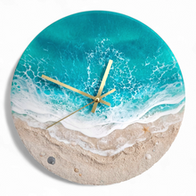 Load image into Gallery viewer, 12&quot; Gulf Wave Clock
