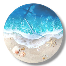 Load image into Gallery viewer, 16&quot; Gulf Wave Clock - Made-to-Order
