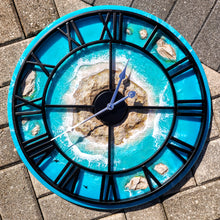 Load image into Gallery viewer, Tropical Island Clock
