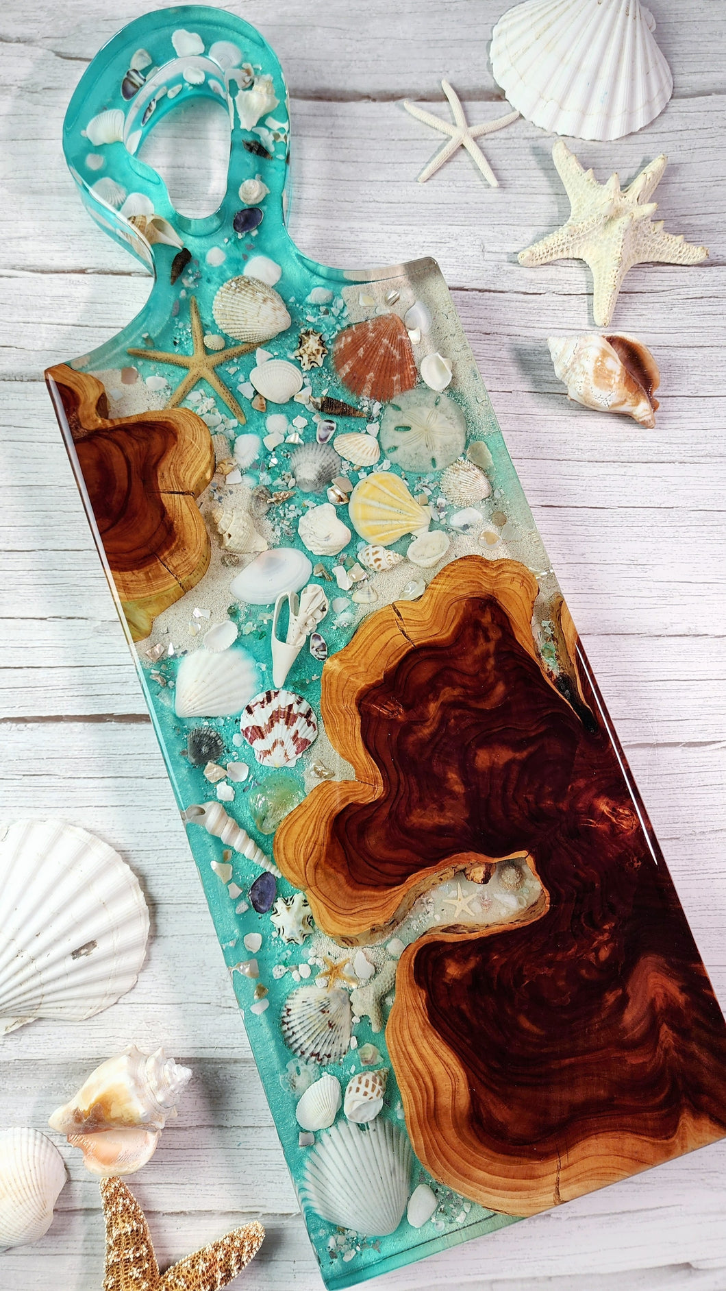 Coastal Treasures Serving Board