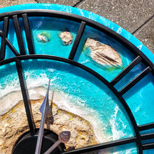 Load image into Gallery viewer, Tropical Island Clock
