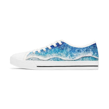 Load image into Gallery viewer, Blue Wave Women&#39;s Low Top Sneakers
