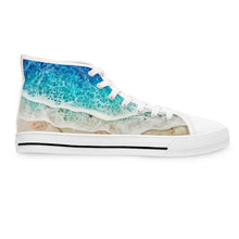 Load image into Gallery viewer, Tropical Beach Women&#39;s High Top Sneakers
