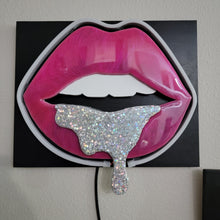 Load image into Gallery viewer, Custom Neon Lips 9x11 - Made-to-Order
