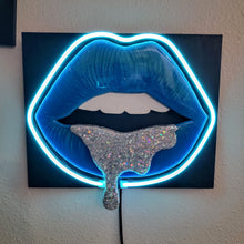 Load image into Gallery viewer, Custom Neon Lips 9x11 - Made-to-Order
