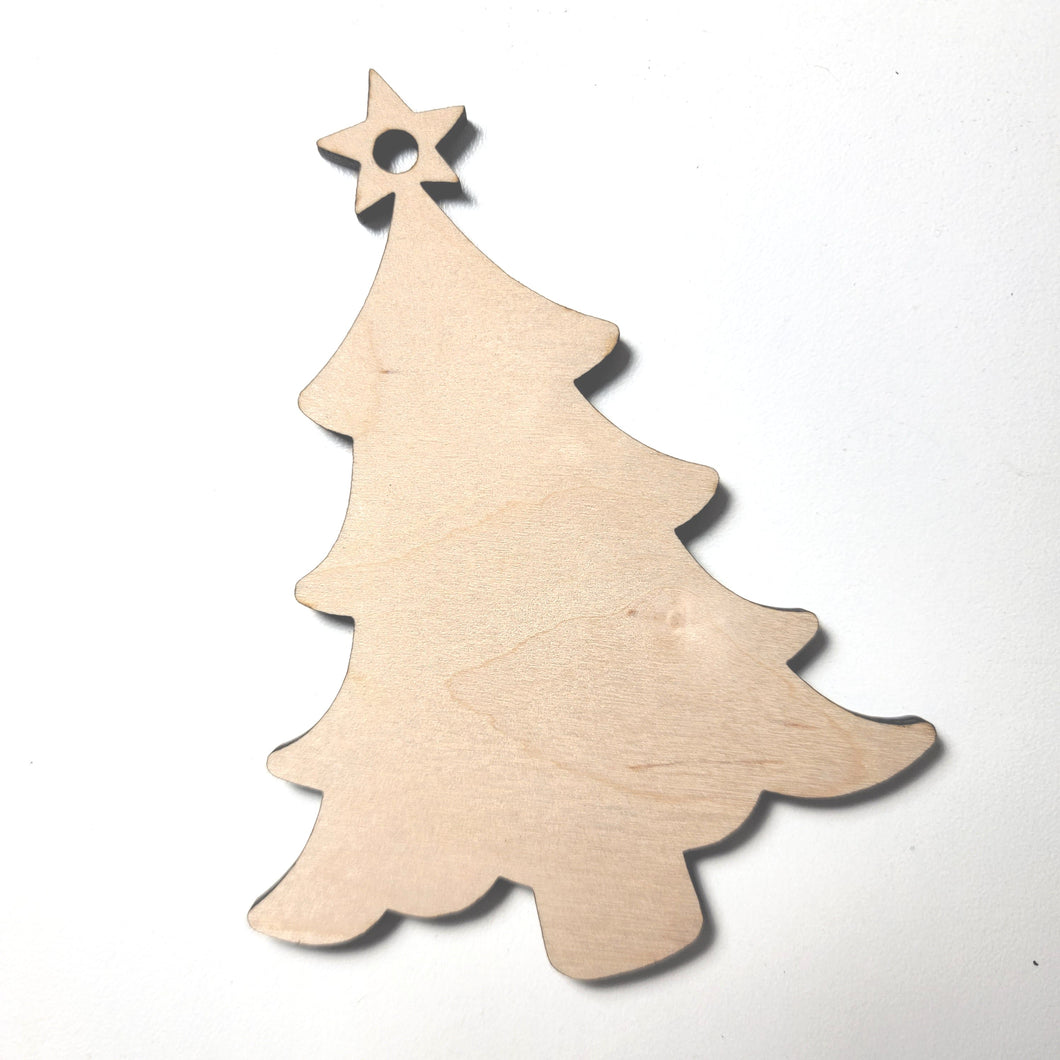 Christmas Tree Ornament Blank