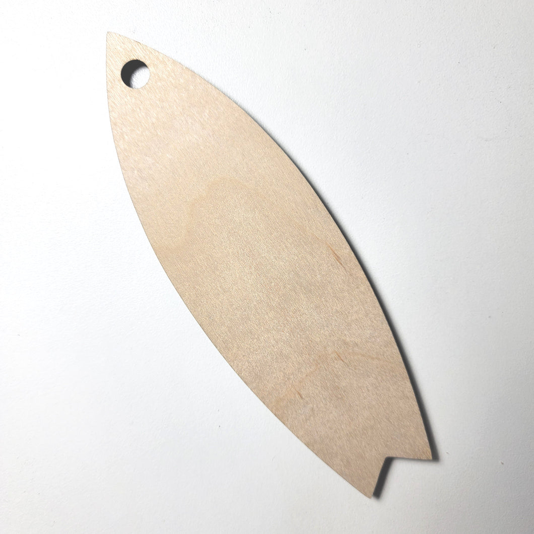 Surfboard Ornament Blank