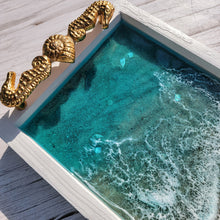 Load image into Gallery viewer, Seahorse Handle Beach Tray
