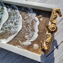 Load image into Gallery viewer, Seahorse Handle Beach Tray
