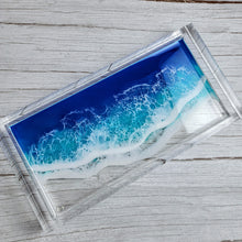 Load image into Gallery viewer, Blue Ocean Wave Acrylic Tray
