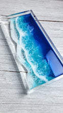 Load image into Gallery viewer, Blue Ocean Wave Acrylic Tray
