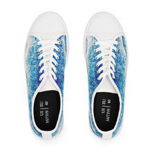 Load image into Gallery viewer, Blue Wave Women&#39;s Low Top Sneakers
