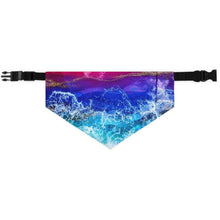 Load image into Gallery viewer, Sunset Wave Pet Bandana Collar
