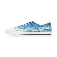 Load image into Gallery viewer, Blue Wave Women&#39;s Low Top Sneakers
