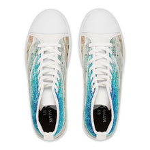 Load image into Gallery viewer, Tropical Beach Women&#39;s High Top Sneakers
