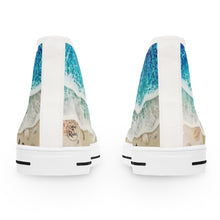 Load image into Gallery viewer, Tropical Beach Women&#39;s High Top Sneakers
