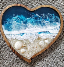 Load image into Gallery viewer, Made-to-Order Heart Beach Scene
