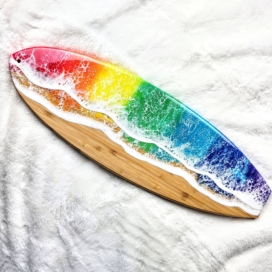 Made-to-Order Rainbow Surfboard