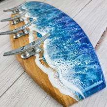 Load image into Gallery viewer, Made-to-Order Surfboard Wave Towel Rack
