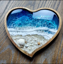 Load image into Gallery viewer, Made-to-Order Heart Beach Scene
