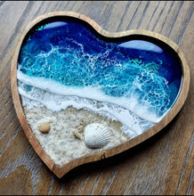 Load image into Gallery viewer, Made-to-Order Heart Beach Scene
