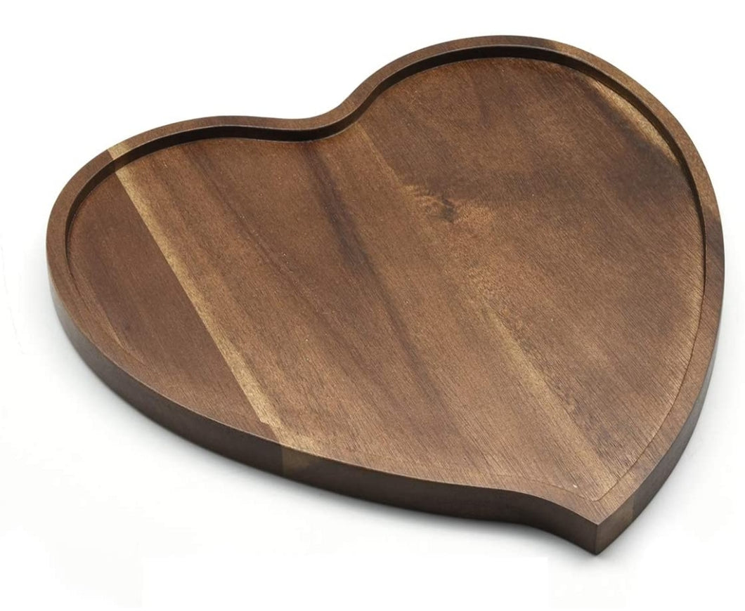 Acacia Wood Heart