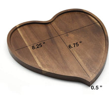 Load image into Gallery viewer, Acacia Wood Heart
