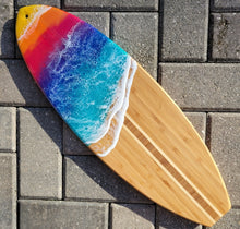 Load image into Gallery viewer, Made-to-Order Surfboard Serving Board
