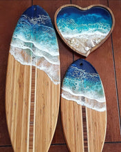 Load image into Gallery viewer, Made-to-Order Surfboard Serving Board
