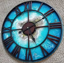 Load image into Gallery viewer, Made-to-Order Resin Island Clock
