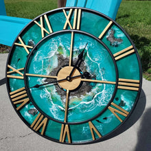 Load image into Gallery viewer, Made-to-Order Resin Island Clock
